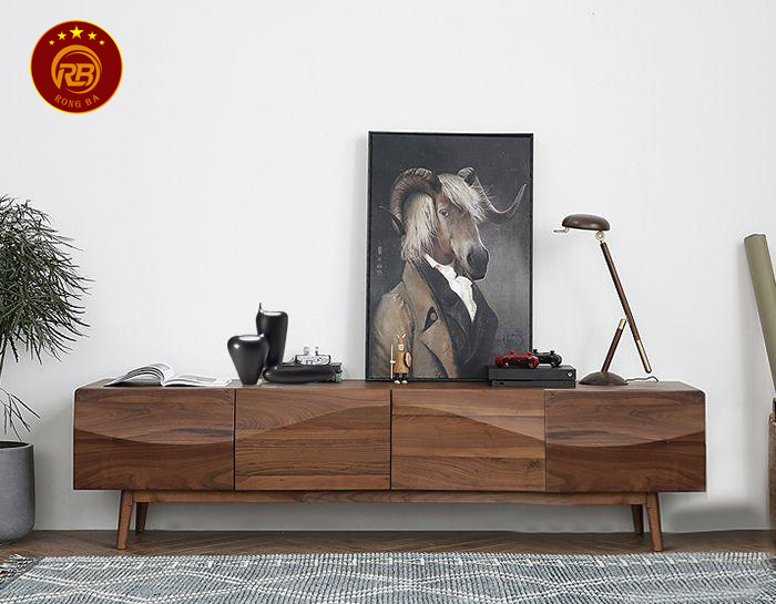 kệ tivi gỗ óc chó tại bắc ninh
