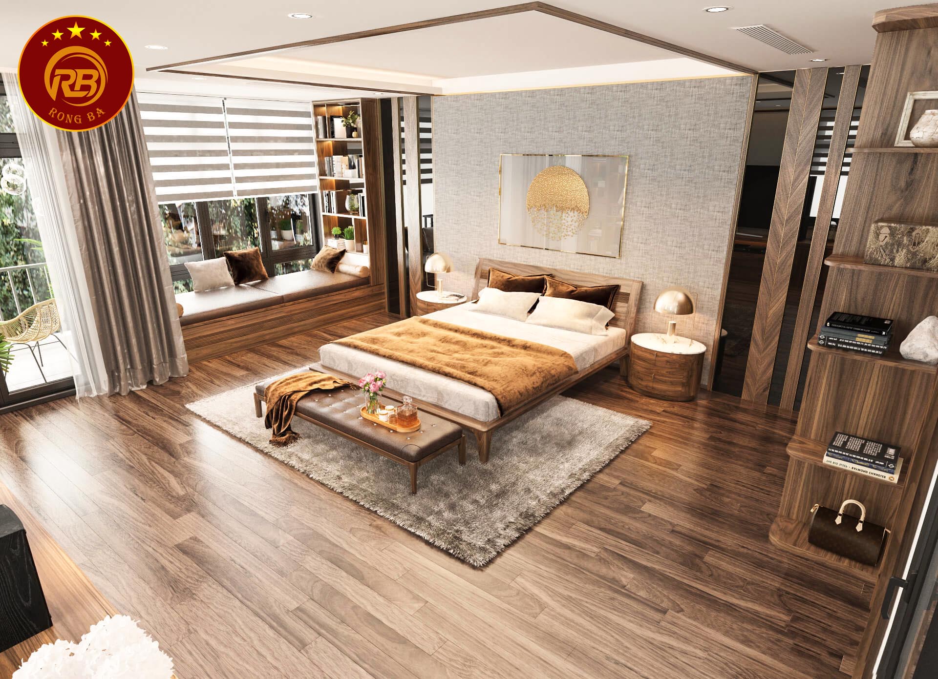 nội thất gỗ óc chó tại tuyên quang