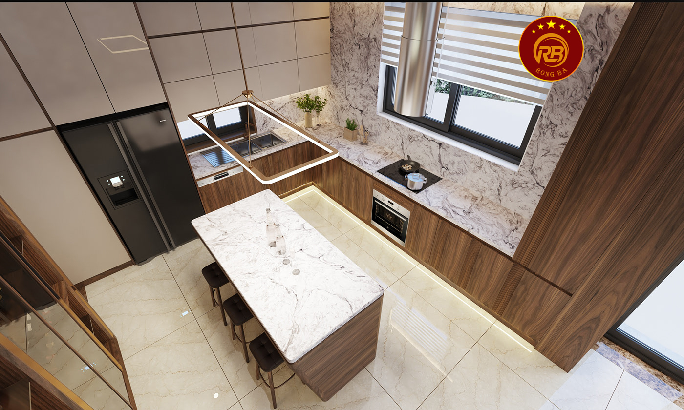 Thiết kế thi công nội thất gỗ óc chó tại hà nội chuyên nghiệp 1
