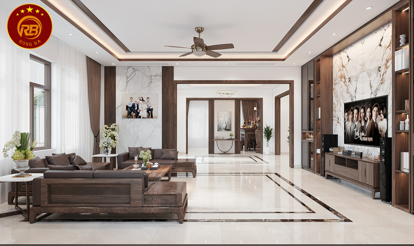 Dịch vụ thiết kế nội thất gỗ óc chó tại cà mau uy tín