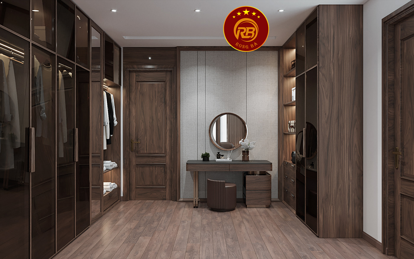 Dịch vụ thiết kế nội thất gỗ óc chó tại cần thơ uy tín 11