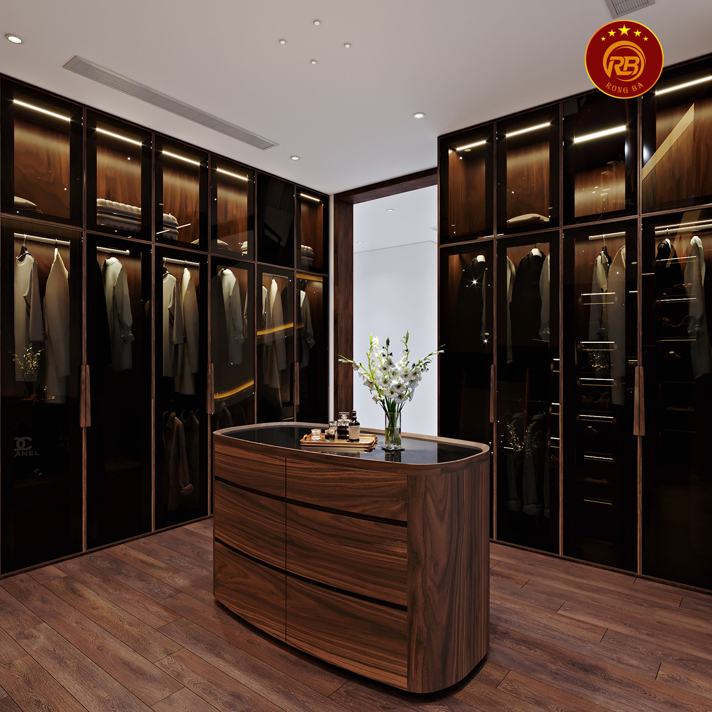 Dịch vụ thiết kế nội thất gỗ óc chó tại cần thơ uy tín 9