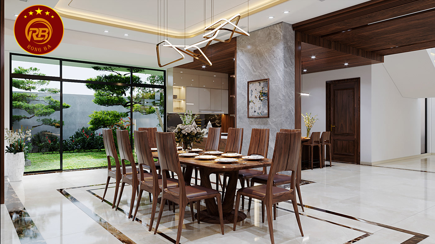 Dịch vụ thiết kế nội thất gỗ óc chó tại đà nẵng uy tín 6