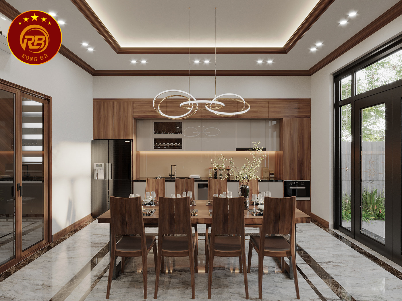Tư vấn thiết kế nội thất gỗ óc chó tại gia lai uy tín