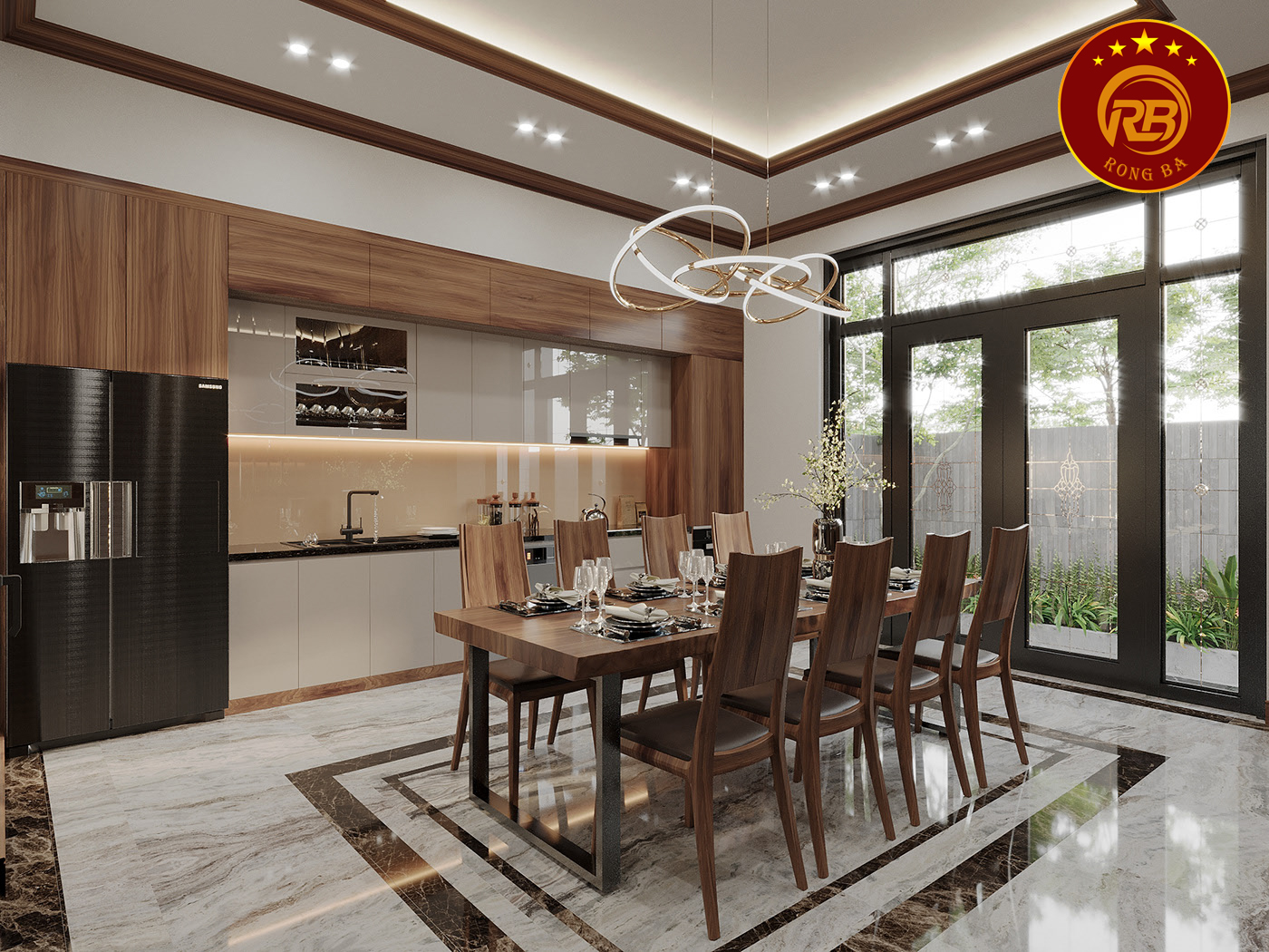 Tư vấn thiết kế nội thất gỗ óc chó tại gia lai uy tín 2