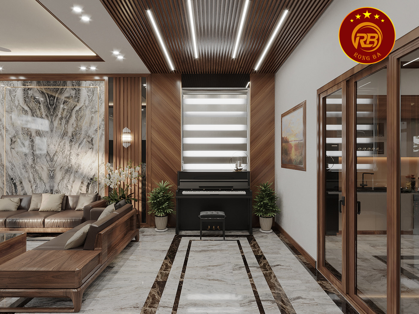 Tư vấn thiết kế nội thất gỗ óc chó tại gia lai uy tín 4