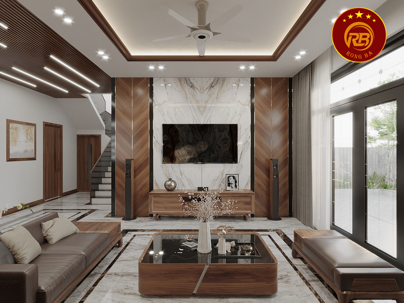 Tư vấn thiết kế nội thất gỗ óc chó tại gia lai uy tín 6