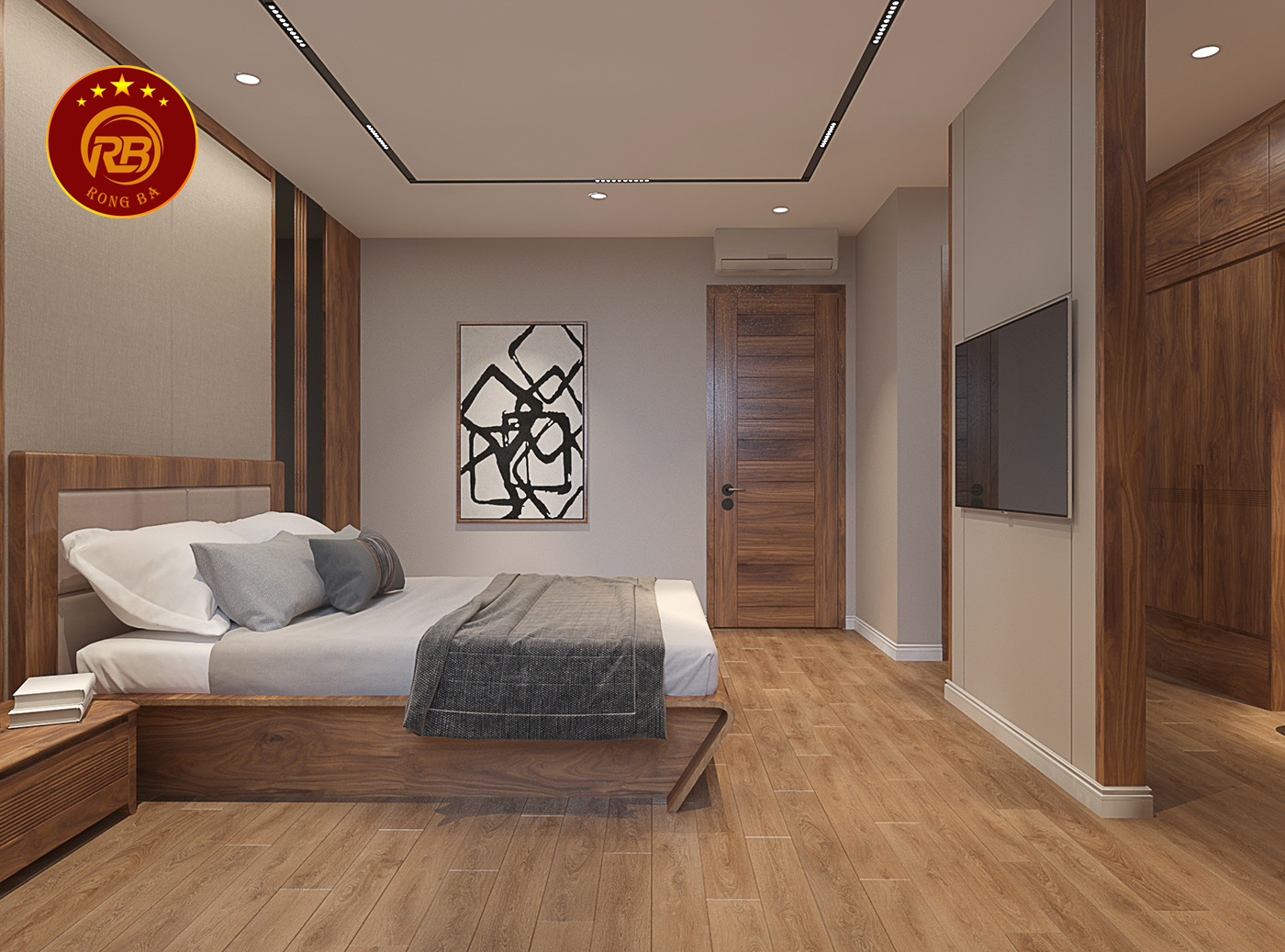 Dịch vụ thiết kế nội thất gỗ óc chó tại hải dương uy tín 15