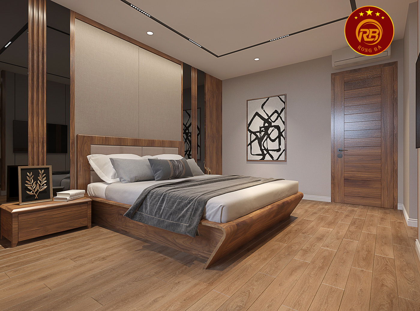Dịch vụ thiết kế nội thất gỗ óc chó tại hải dương uy tín 17