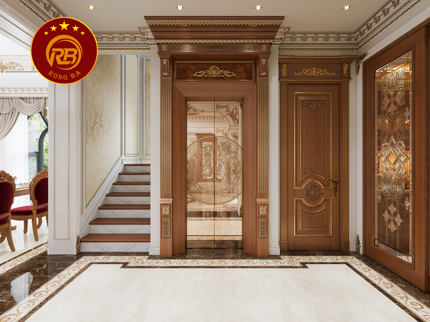 Dịch vụ thiết kế nội thất gỗ óc chó tại hải phòng uy tín 6