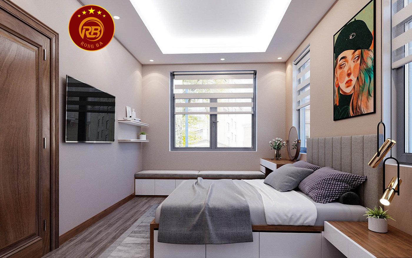 Dịch vụ thiết kế nội thất gỗ óc chó tại hưng yên uy tín 10