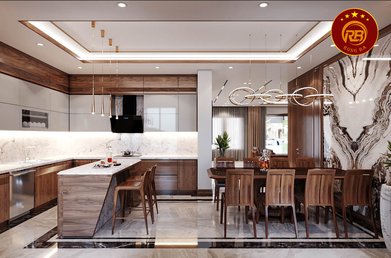 Dịch vụ thiết kế nội thất gỗ óc chó tại kiên giang uy tín 4