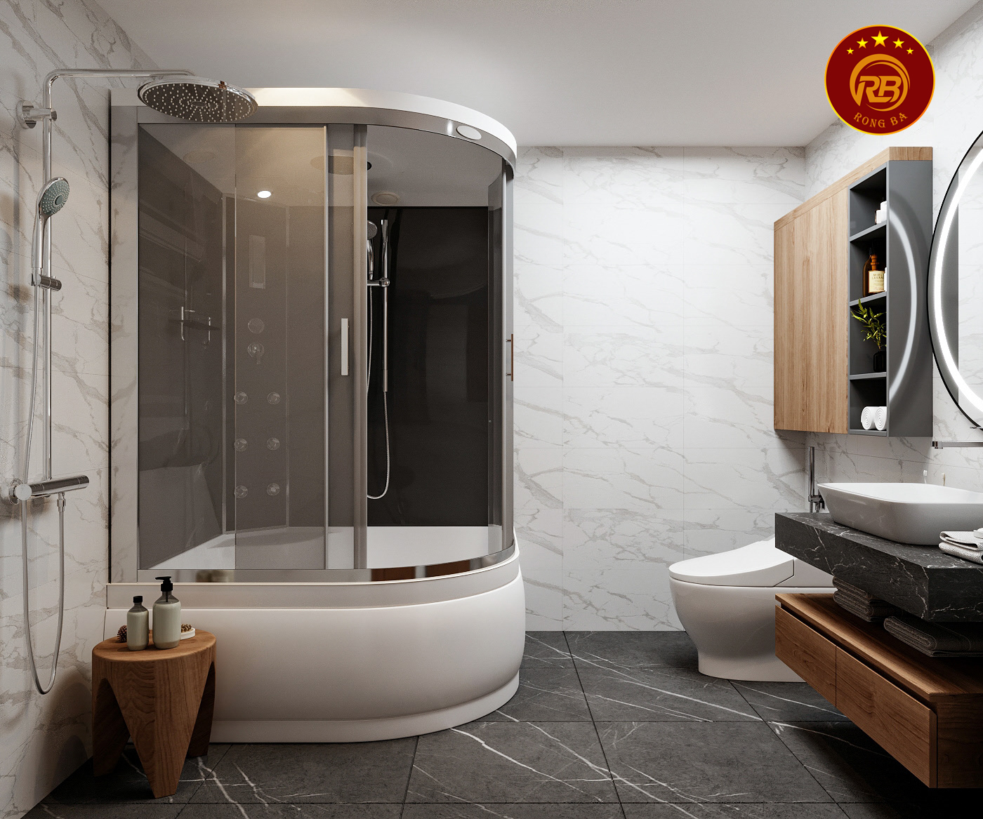 Dịch vụ thiết kế nội thất gỗ óc chó tại kon tum sang trọng 13