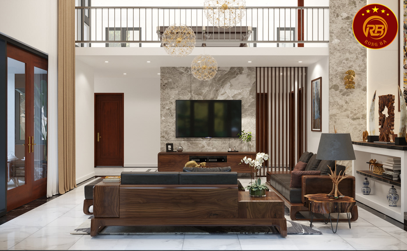 Dịch vụ thiết kế nội thất gỗ óc chó tại lai châu uy tín 2