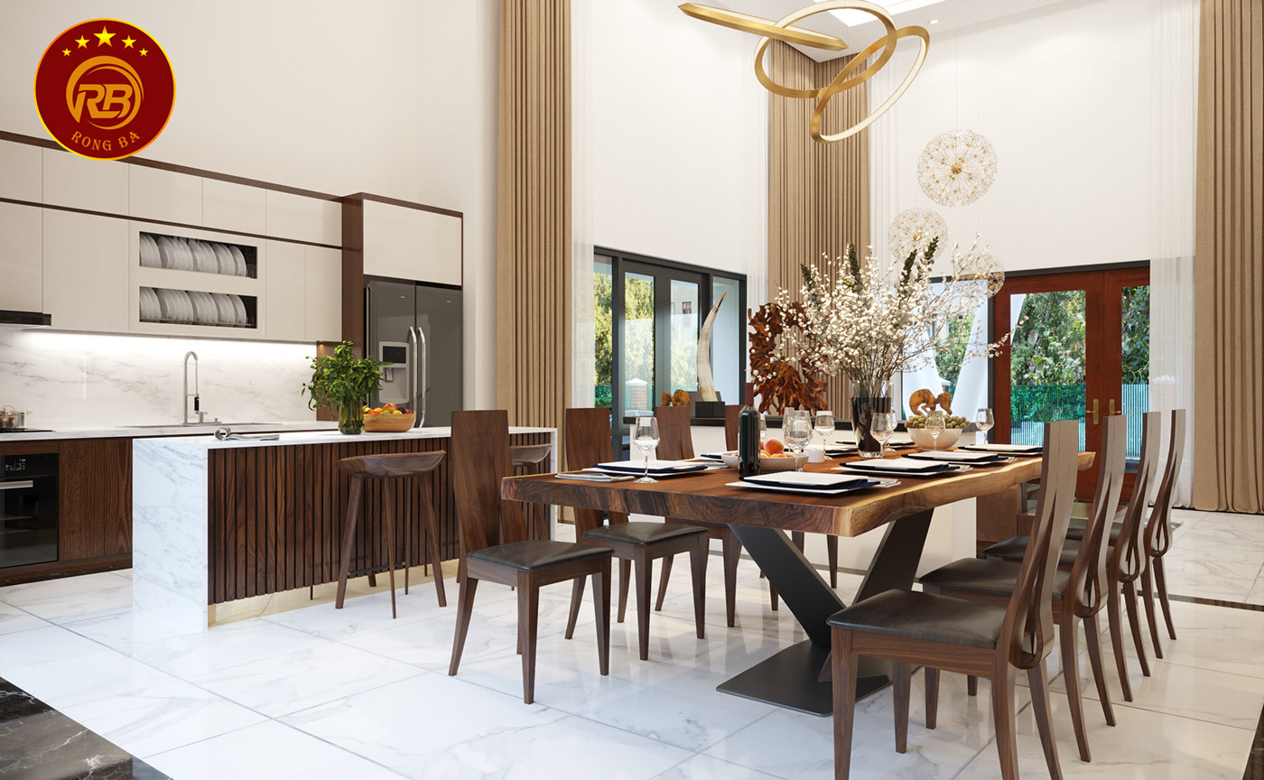 Dịch vụ thiết kế nội thất gỗ óc chó tại lai châu uy tín 3