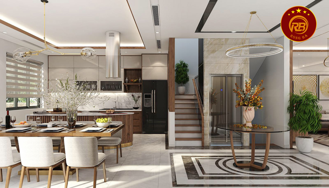 thiết kế nội thất gỗ óc chó tại lâm đồng 1