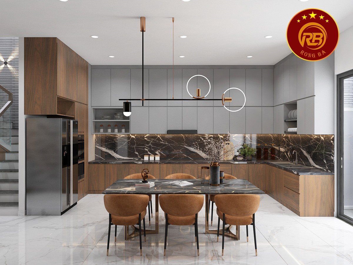 bàn ăn gỗ óc chó tại Bắc Ninh