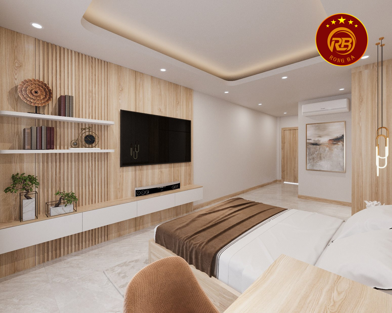 báo giá thi công nội thất phòng ngủ 11