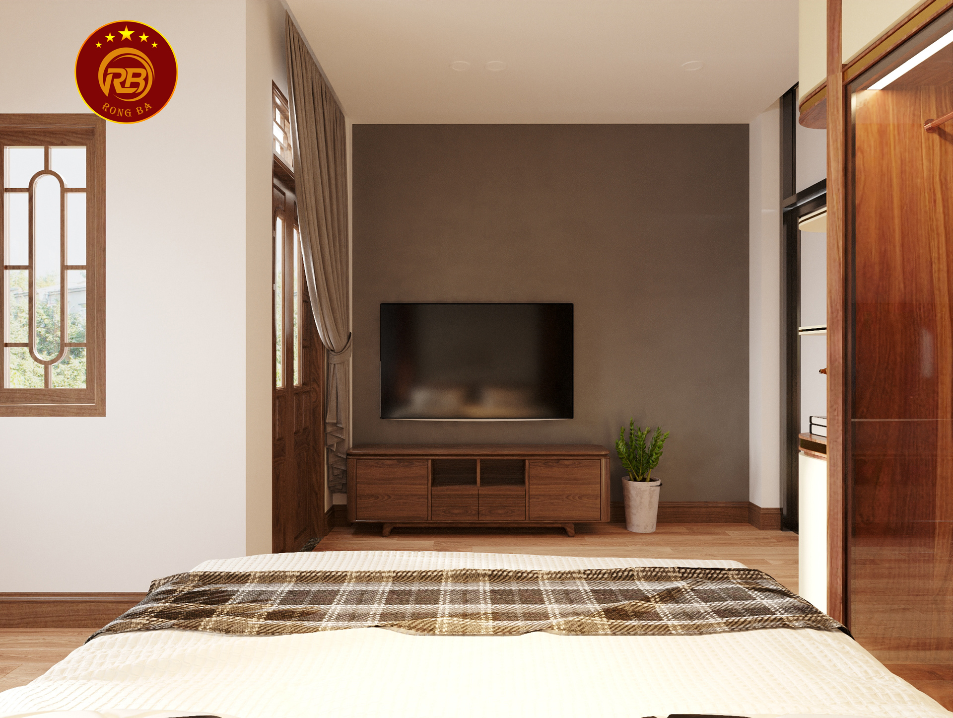 báo giá thi công nội thất phòng ngủ 5