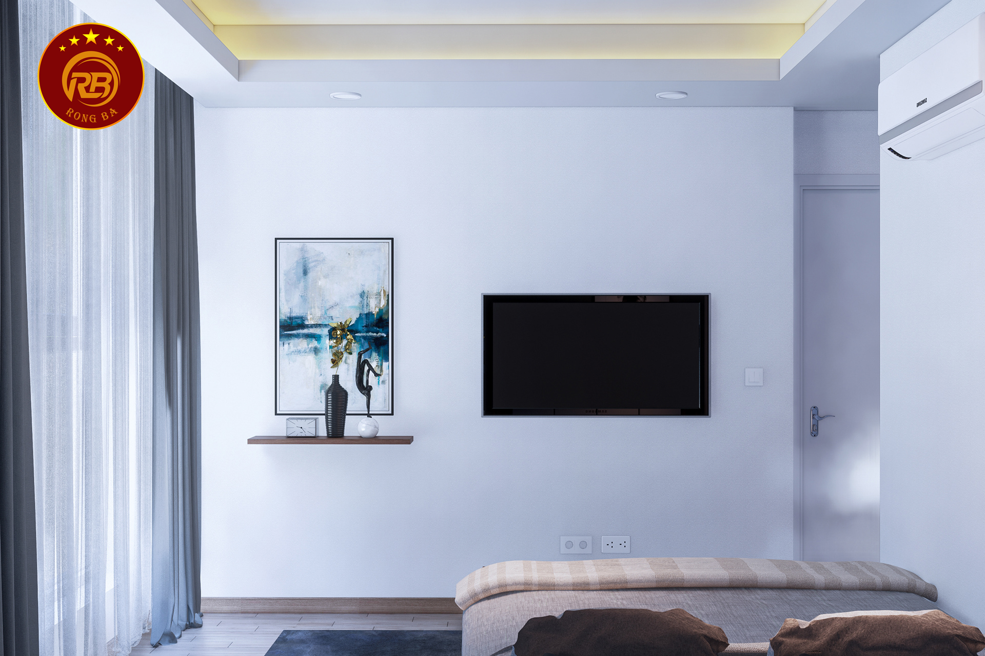 báo giá thi công nội thất phòng ngủ 6