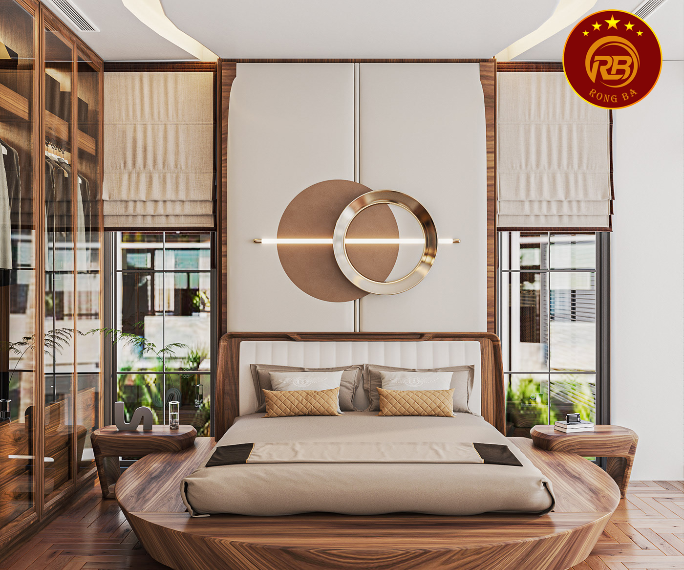 giường ngủ gỗ óc chó tại bạc liêu 4