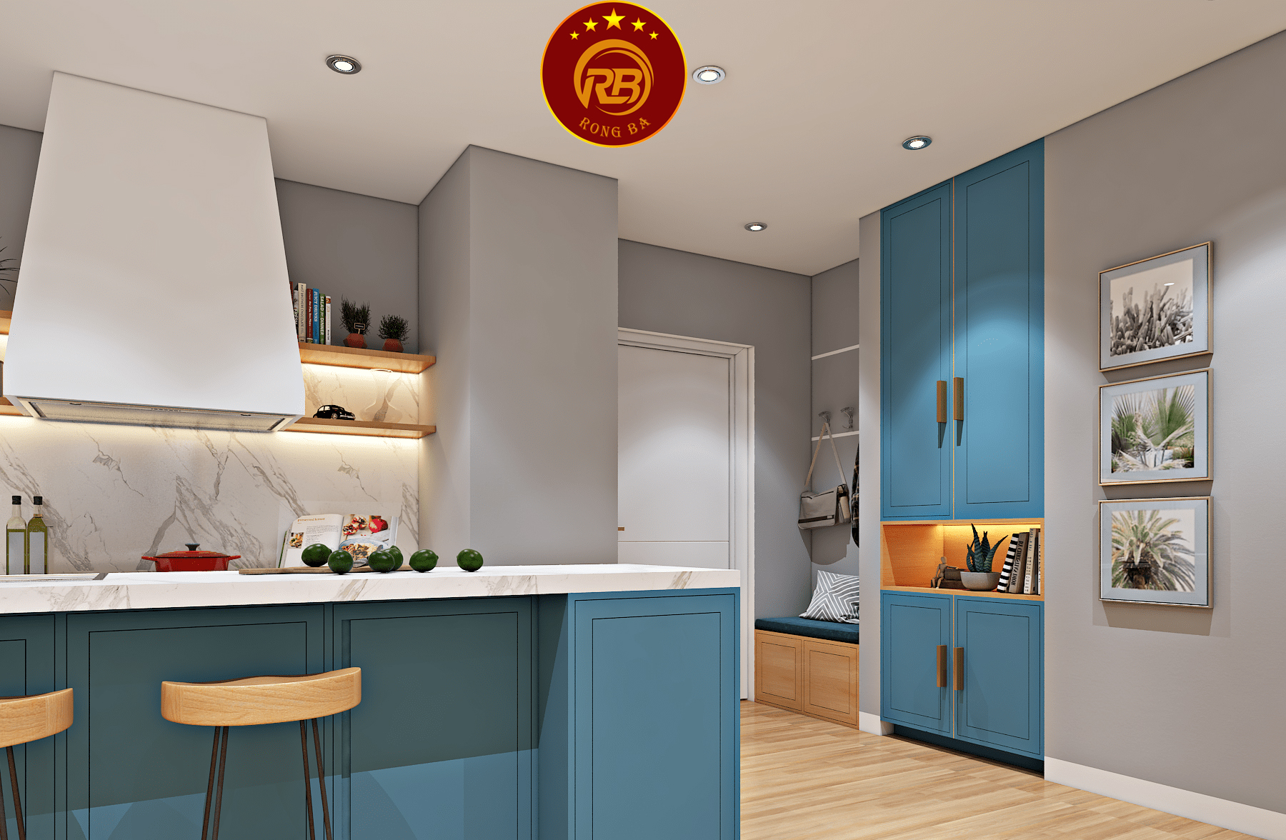 thi công nhà bếp trọn gói 4