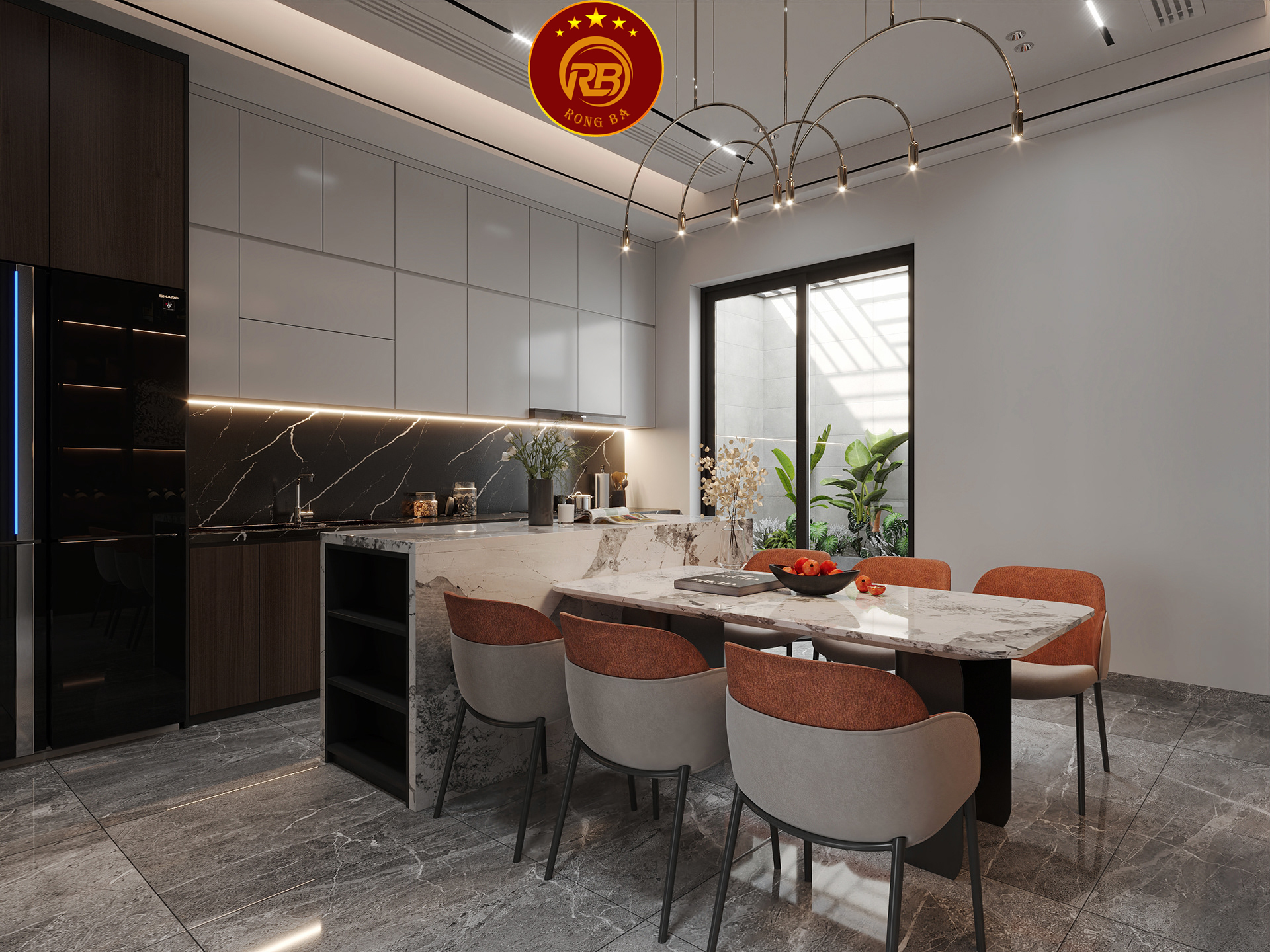 thi công nhà bếp trọn gói 5