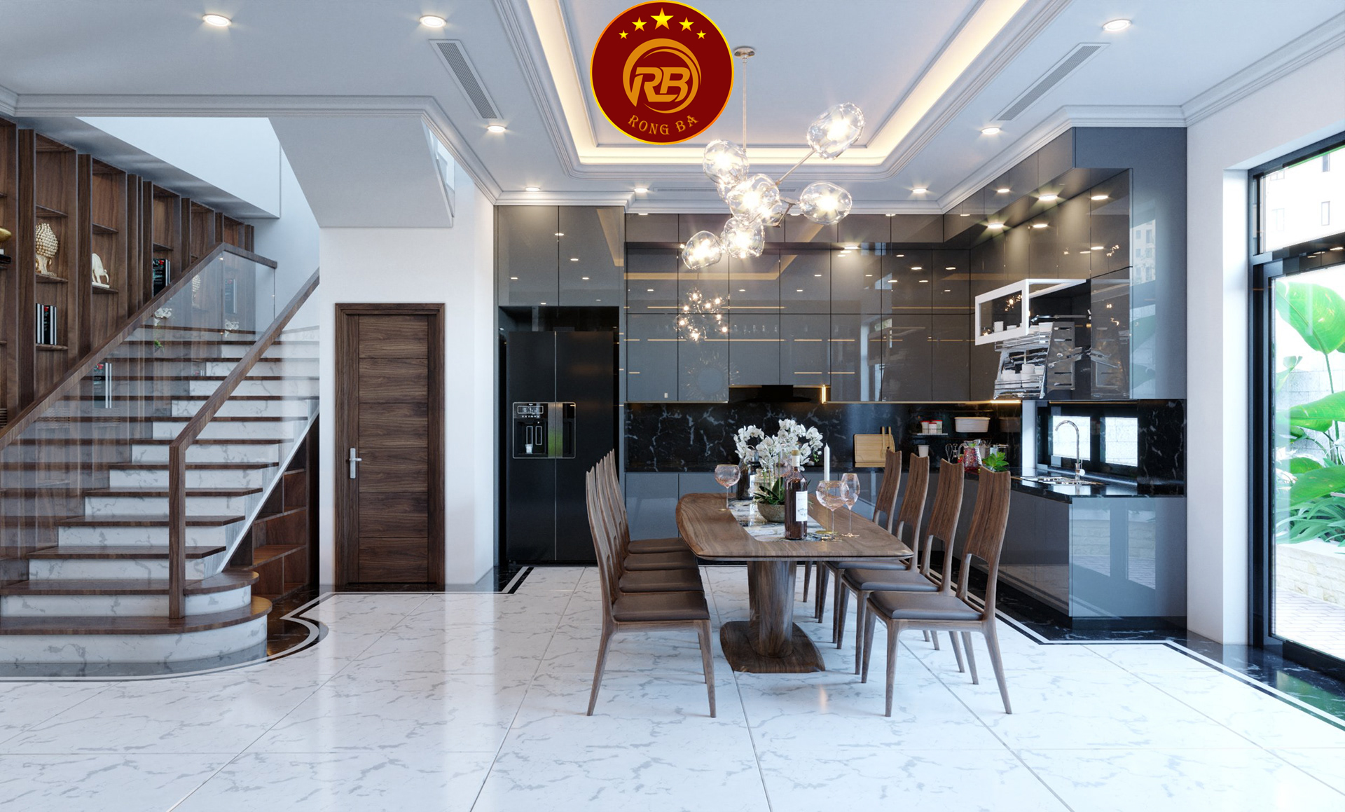 thi công nhà bếp trọn gói