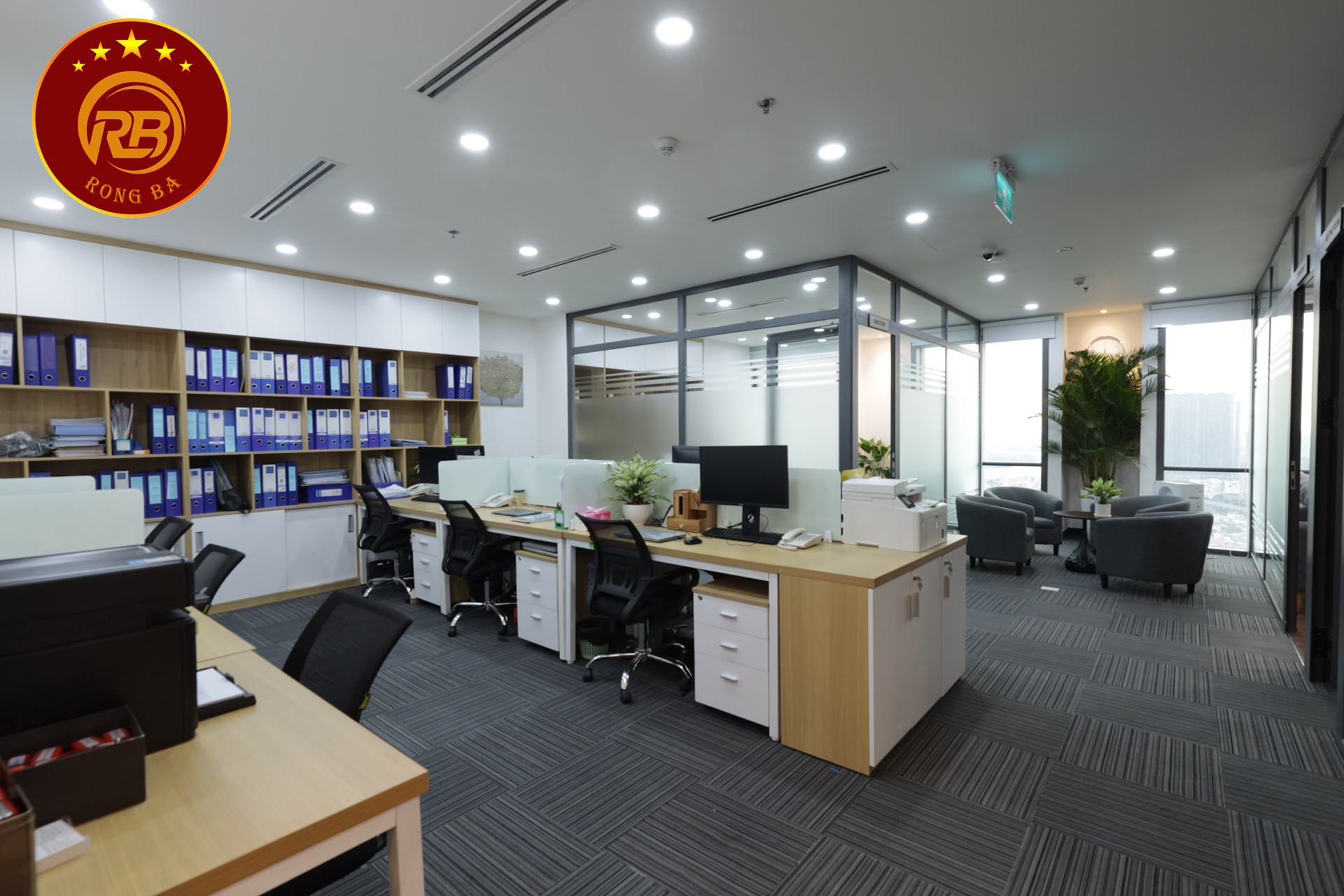 thi công nội thất văn phòng 2