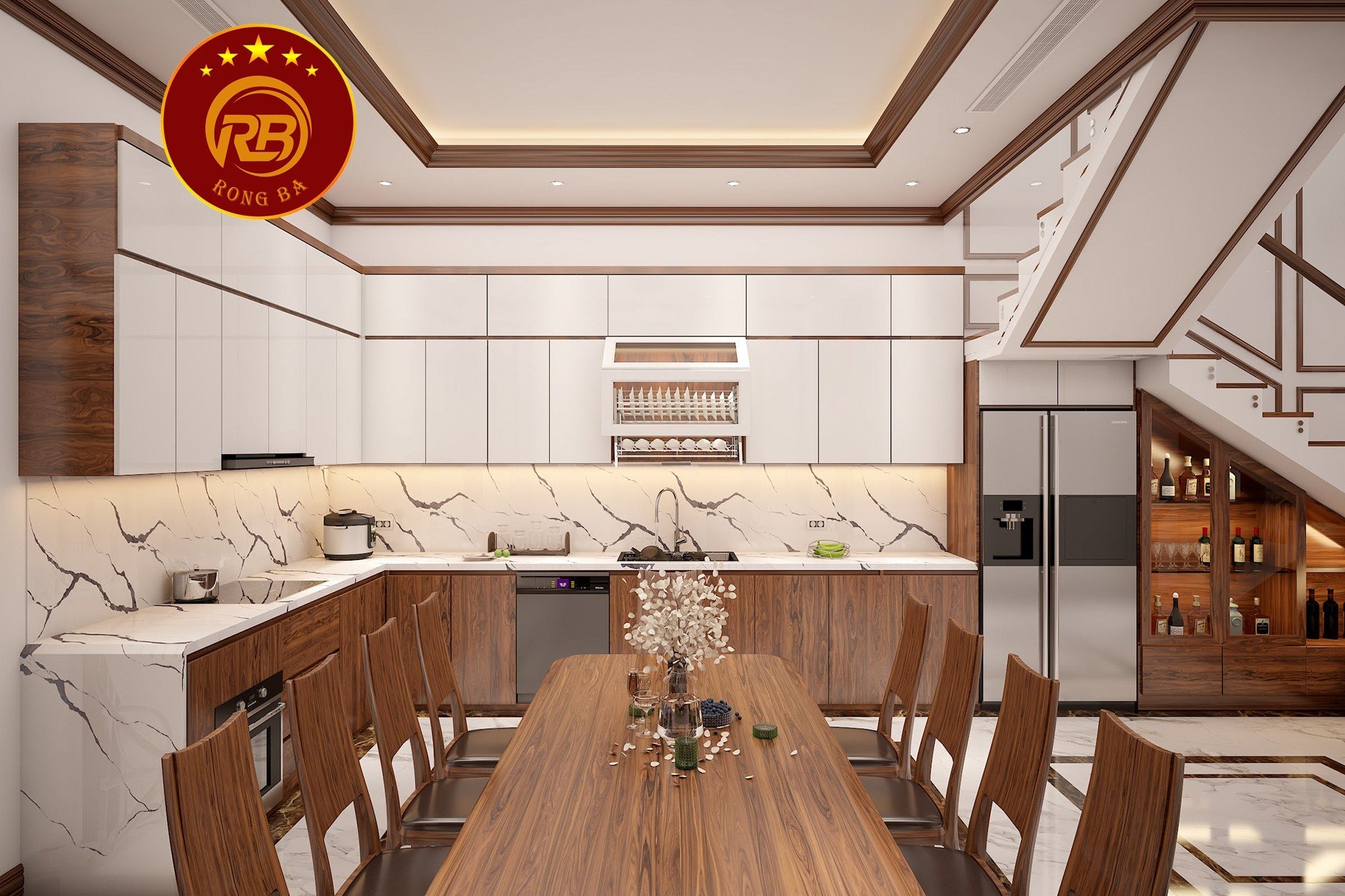 bàn ăn gỗ óc chó tại Đắk Lắk