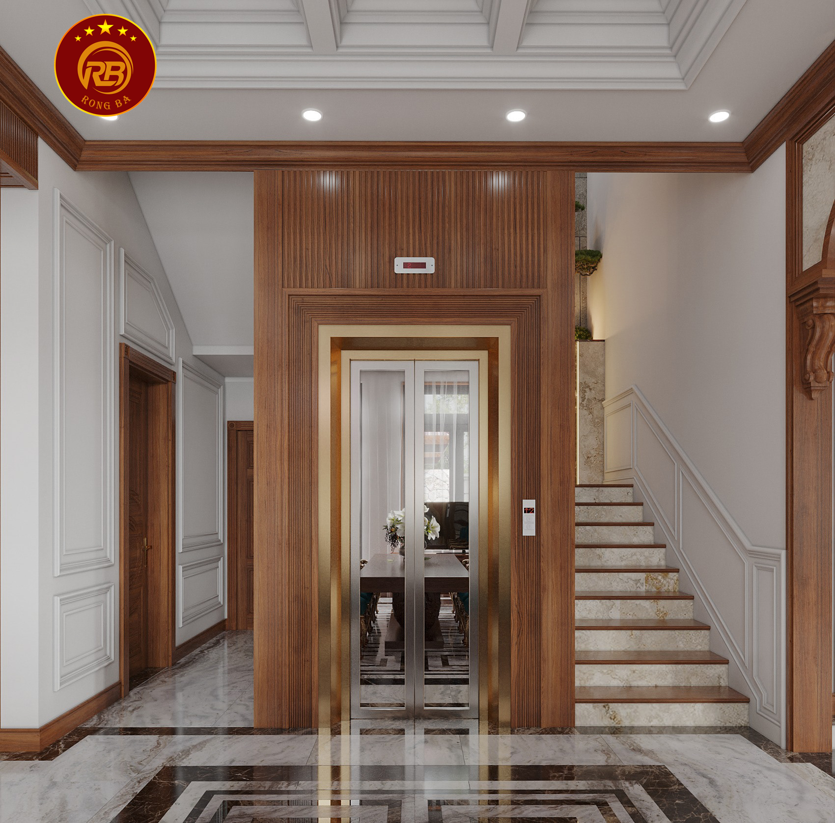 Báo giá thi công nội thất gỗ óc chó 6