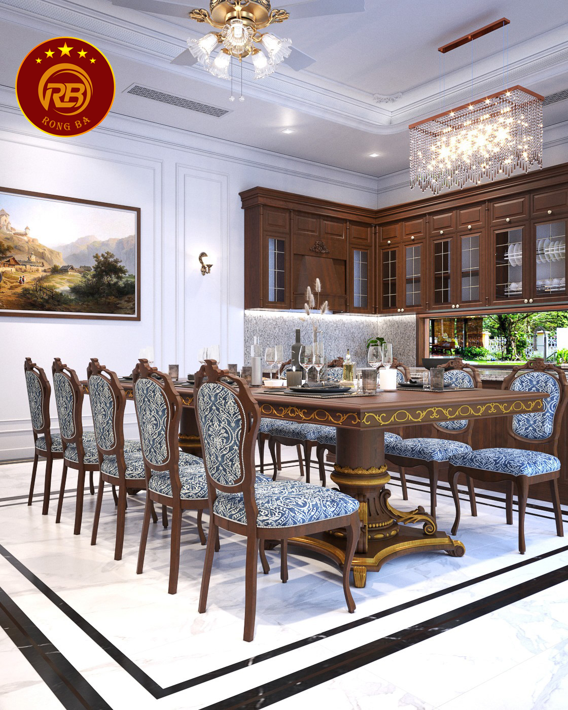 thiết kế nội thất biệt thự nhà vườn 3
