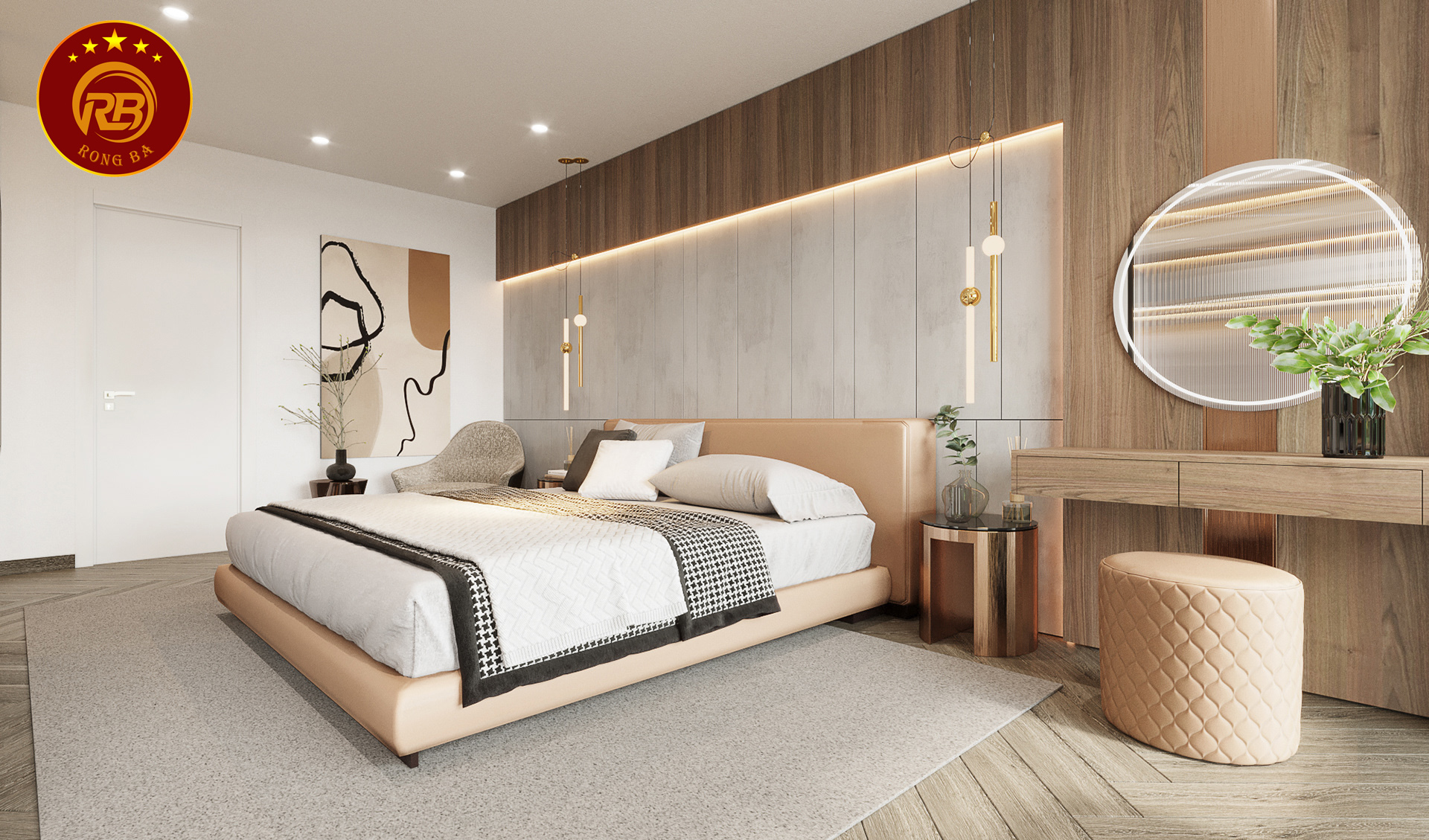 thiết kế nội thất nhà phố hiện đại 14
