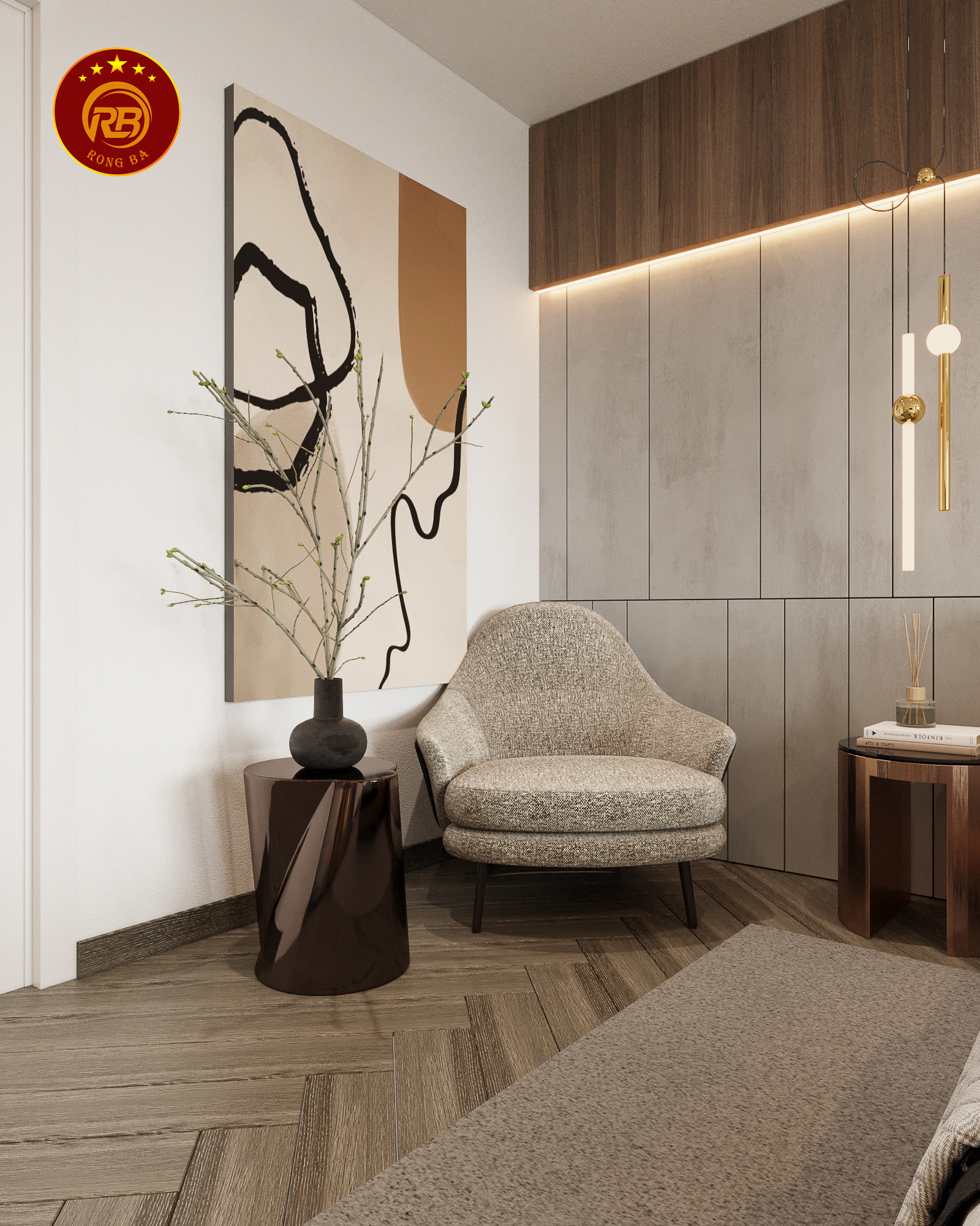 thiết kế nội thất nhà phố hiện đại 16