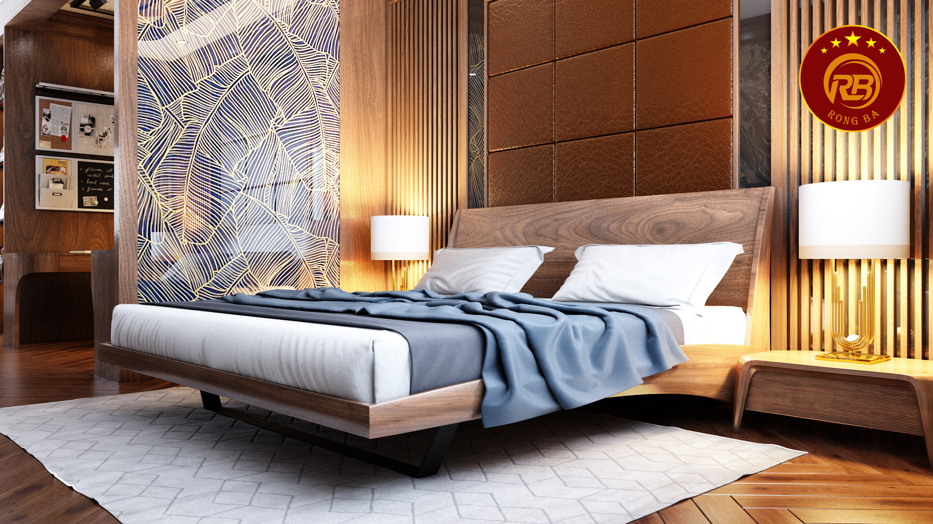giường ngủ gỗ óc chó tại đắk nông