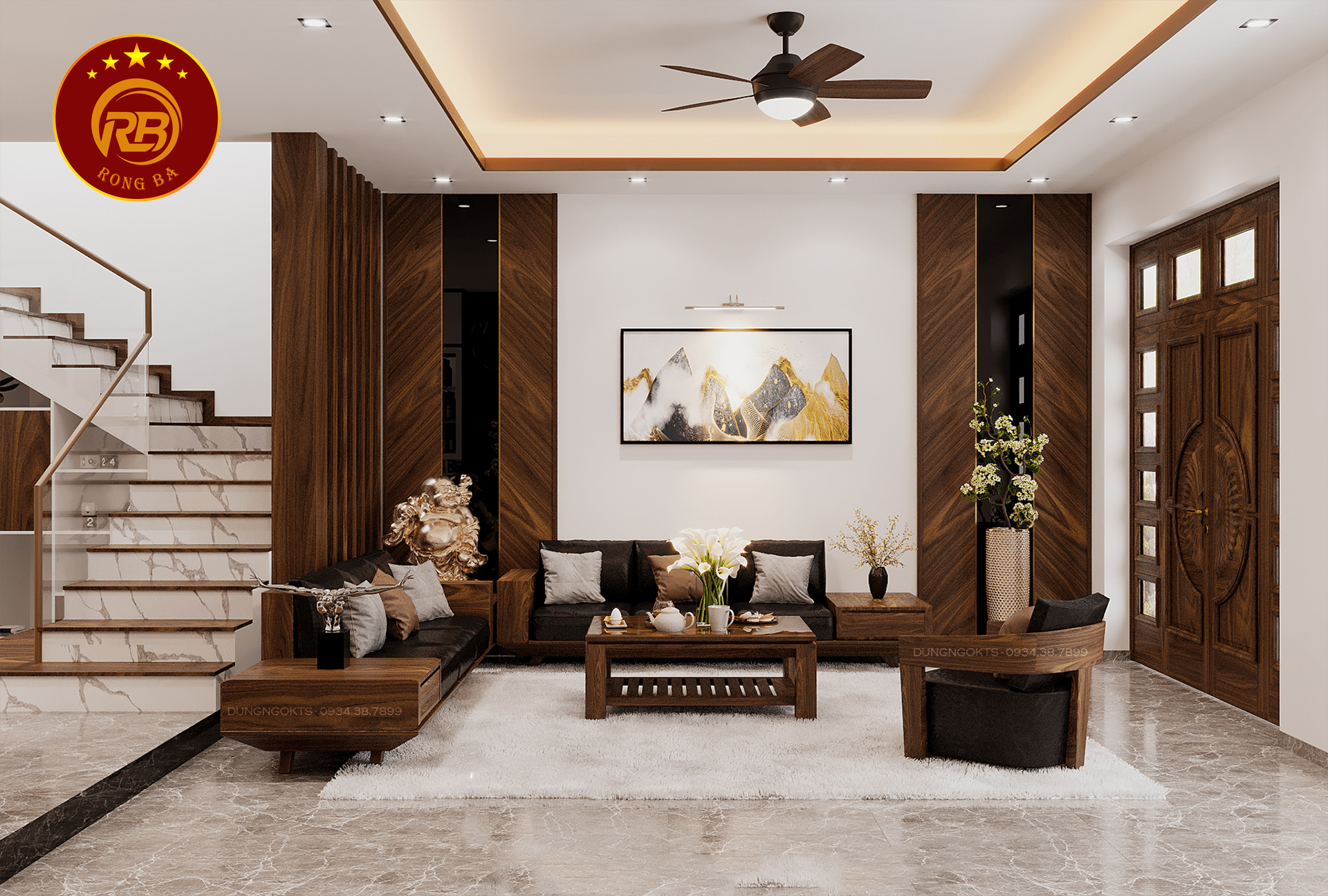 phong cách thiết kế nội thất biệt thự 10