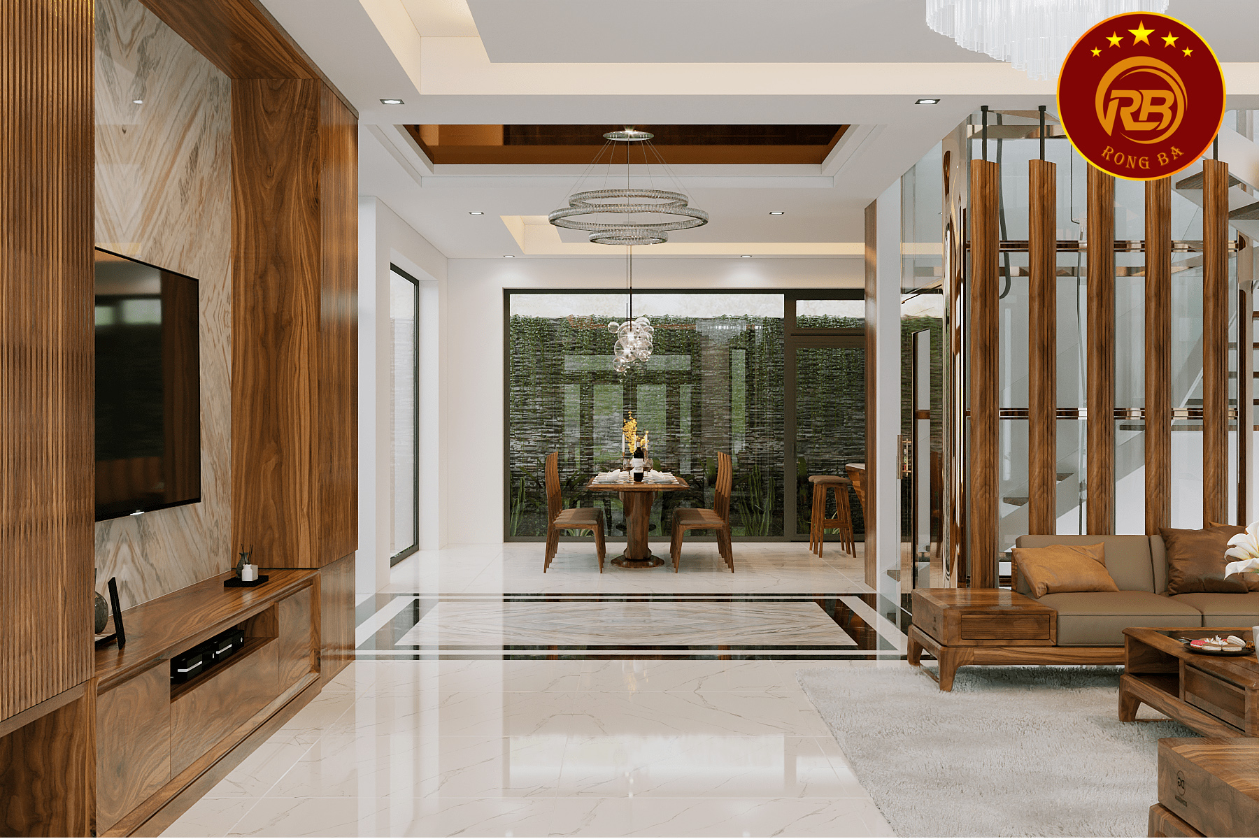 phong cách thiết kế nội thất biệt thự 14