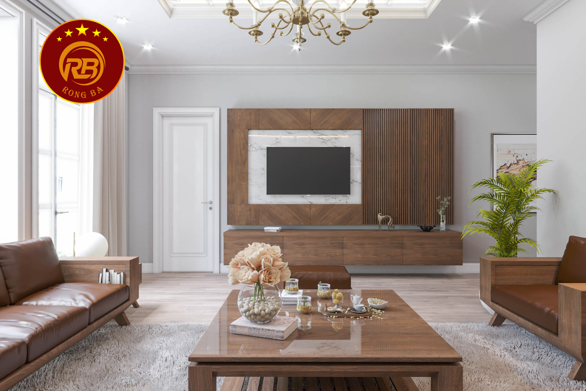 sofa gỗ óc chó tại Đà Nẵng
