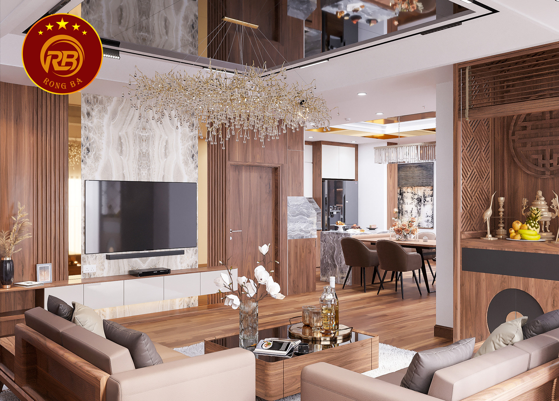 sofa gỗ óc chó tại Đồng Tháp