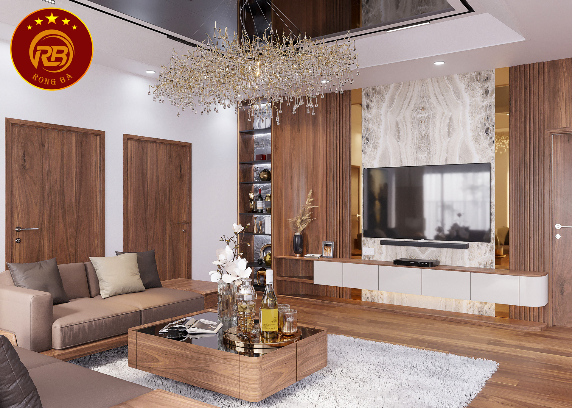 sofa gỗ óc chó tại Gia Lai