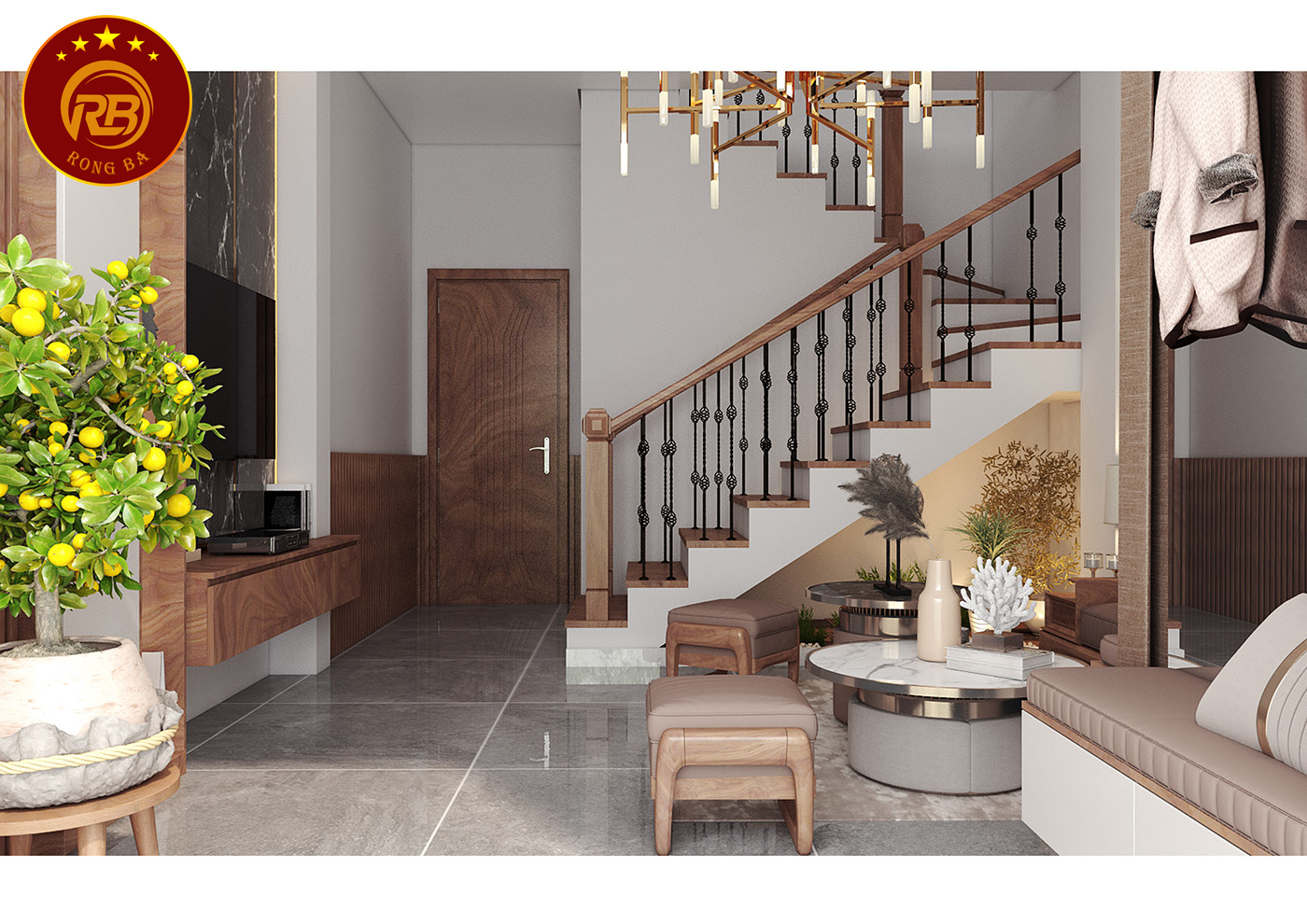 sofa gỗ óc chó tại lâm đồng 2