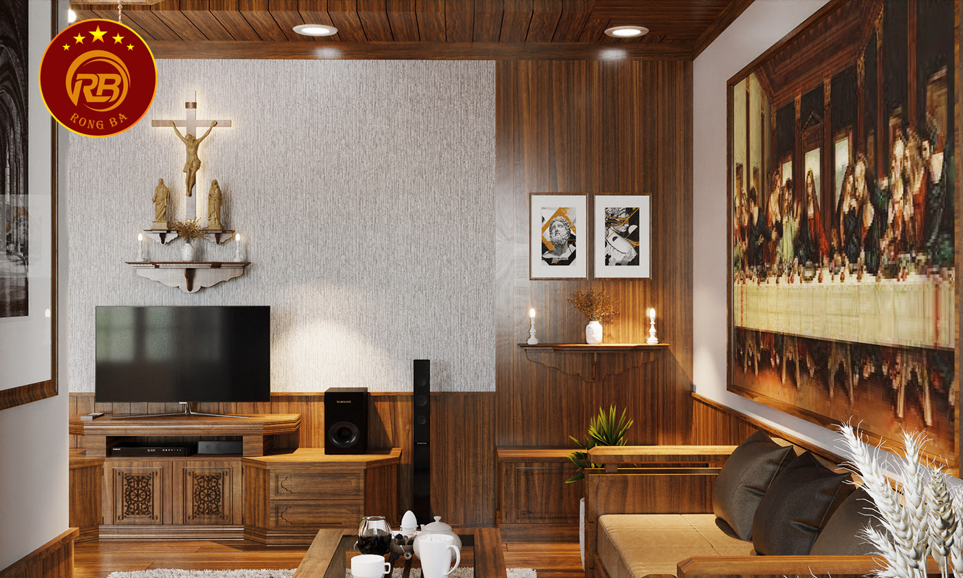 sofa gỗ óc chó tại quảng bình 2