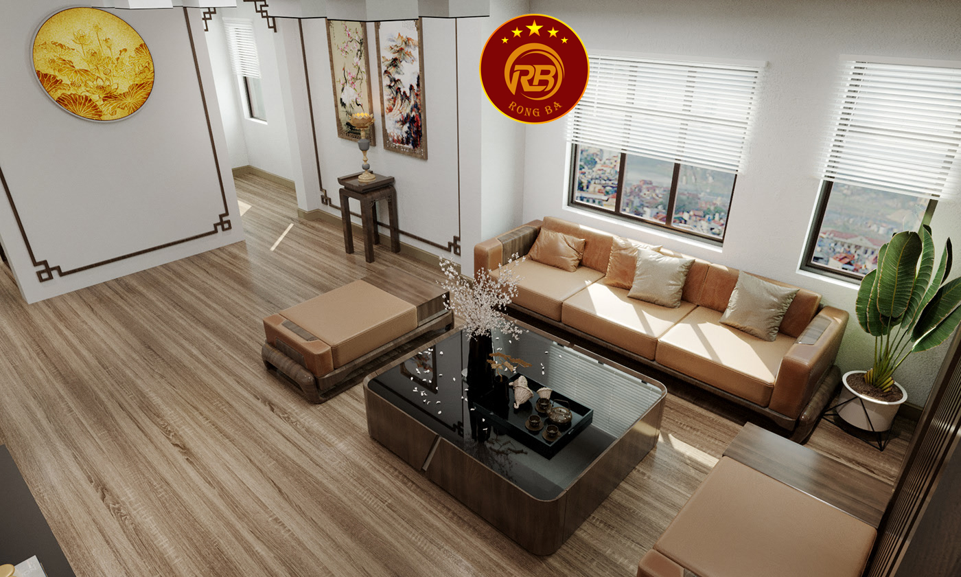 sofa gỗ óc chó tại thái bình