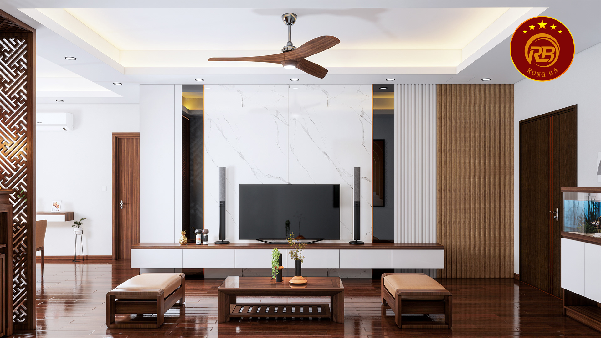 thi công nội thất hiện đại 3