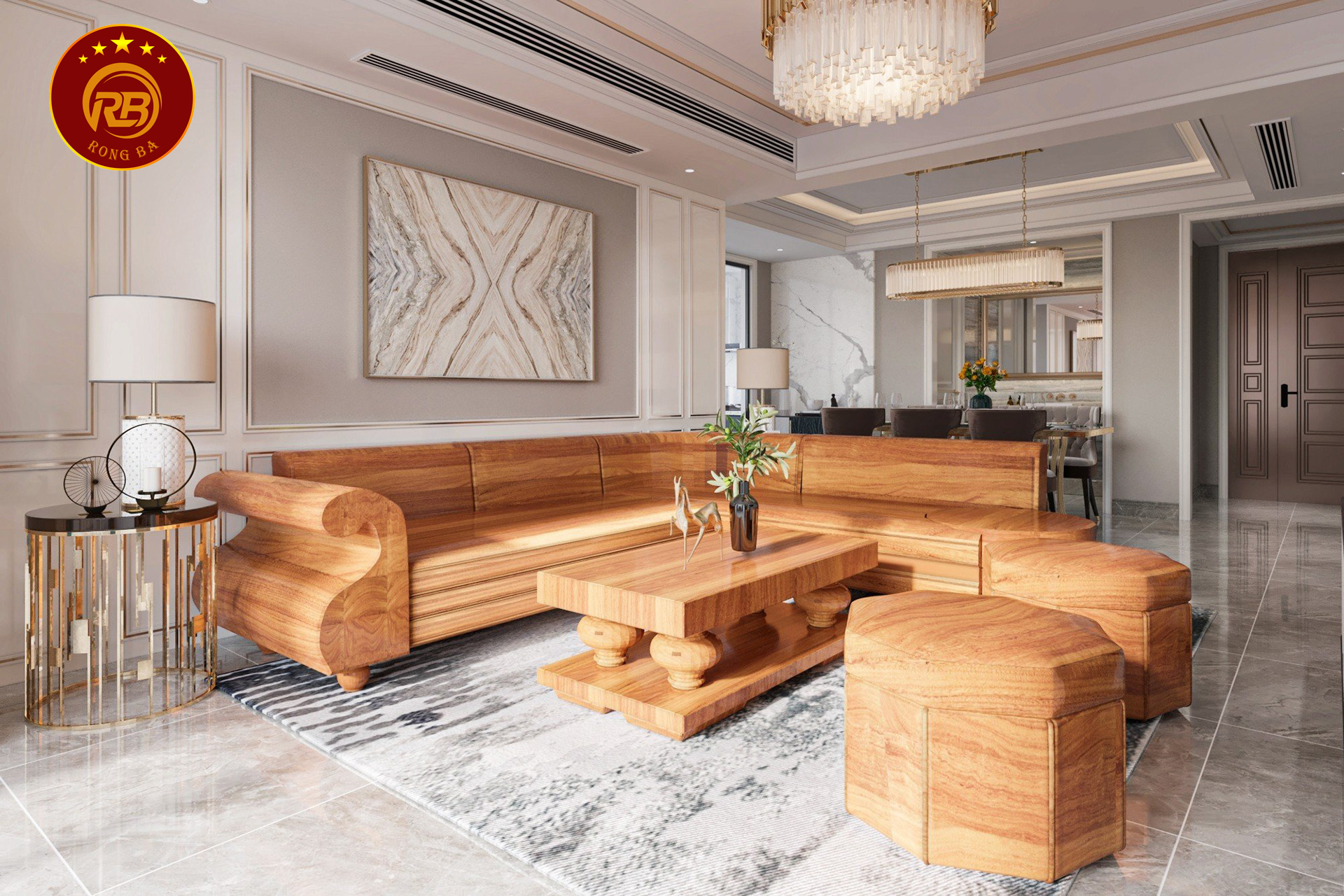 thi công nội thất hiện đại 8