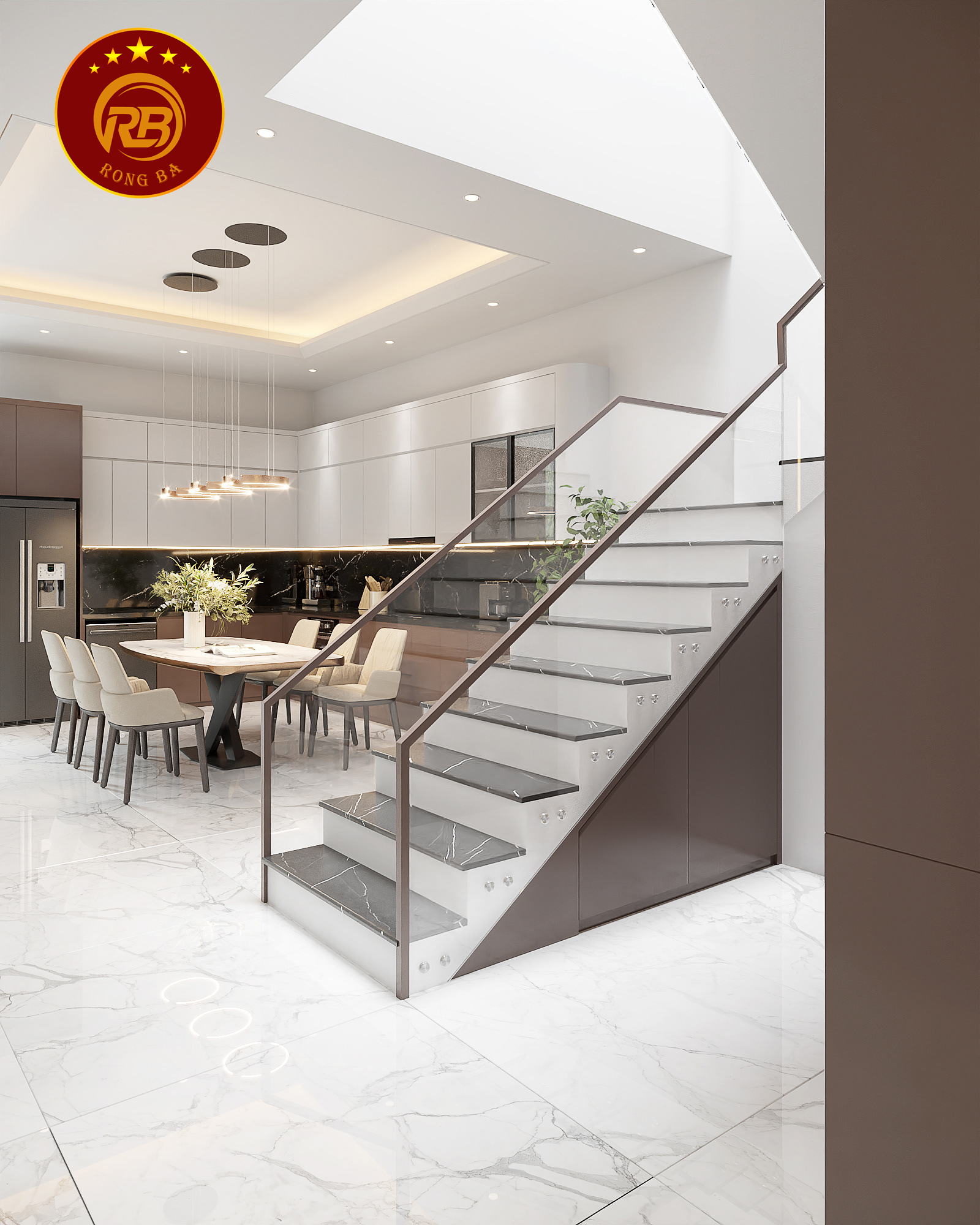 thiết kế nội thất biệt thự luxury 8