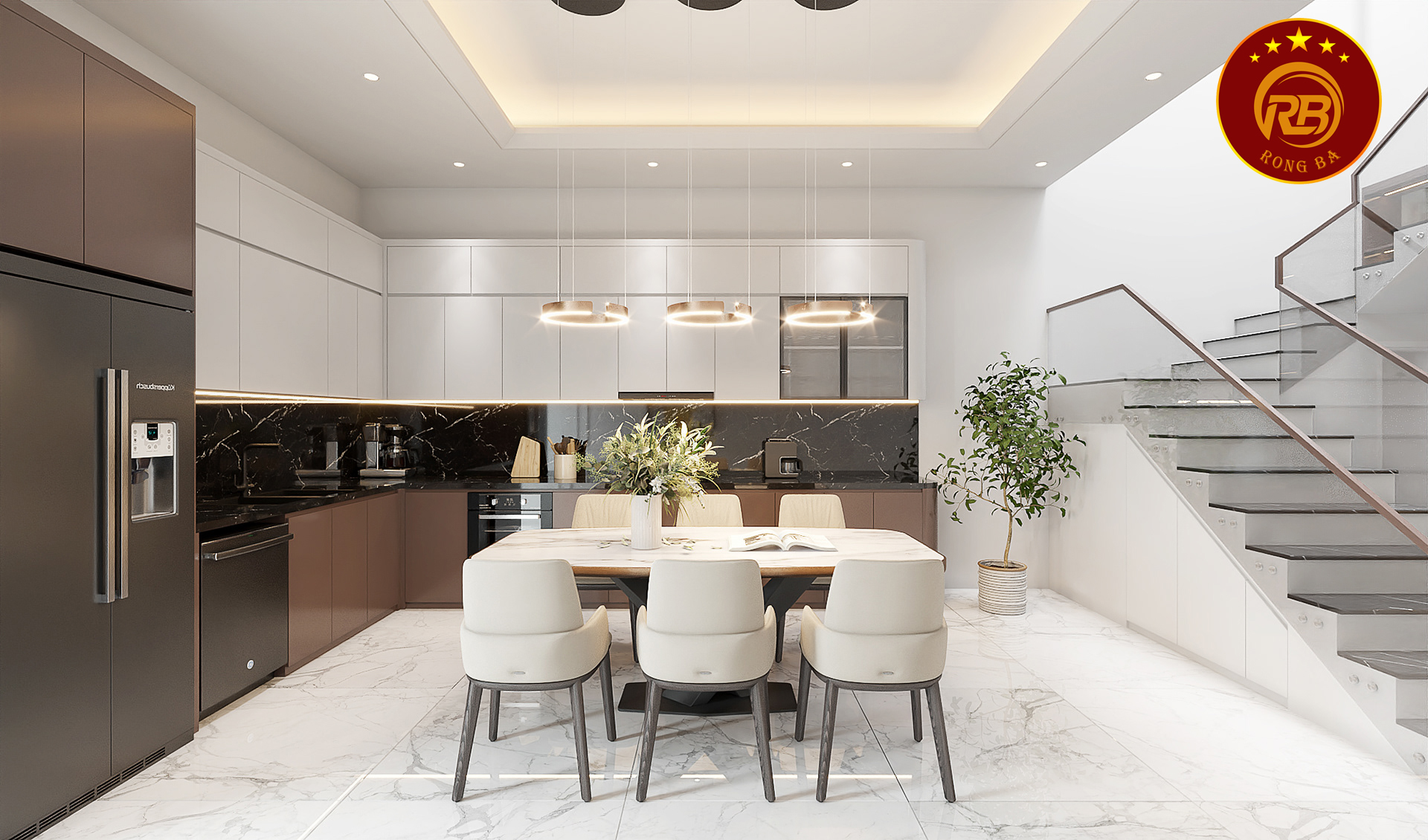 thiết kế nội thất biệt thự luxury 9