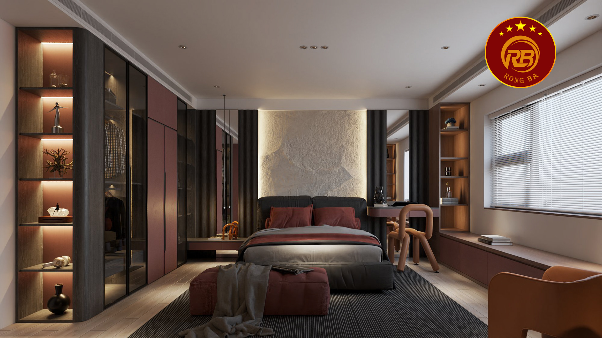 thiết kế nội thất biệt thự phong cách hiện đại 5