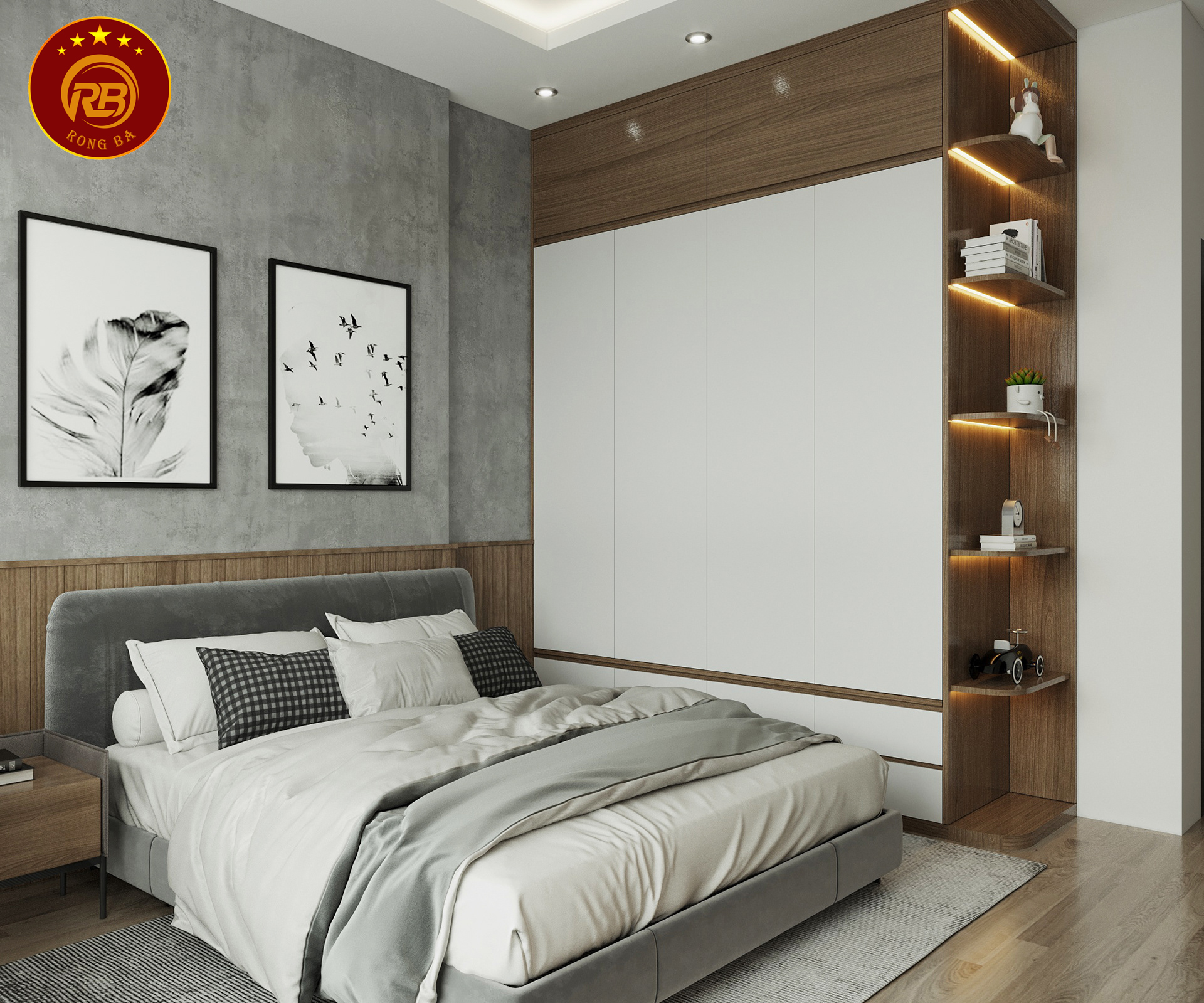 thiết kế nội thất biệt thự phong cách hiện đại 6