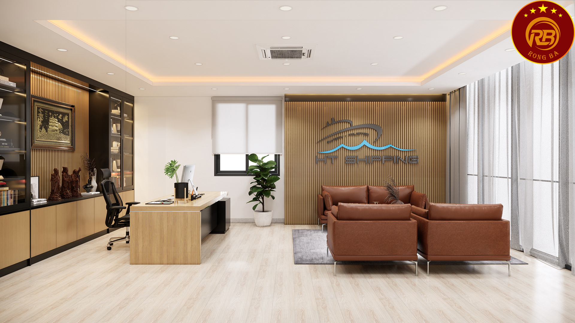 thiết kế nội thất văn phòng công ty 1
